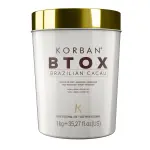 KORBAN Btox Brazilian Cacau Reducción de Frizz 1kg – Restauración y Alisado Profundo