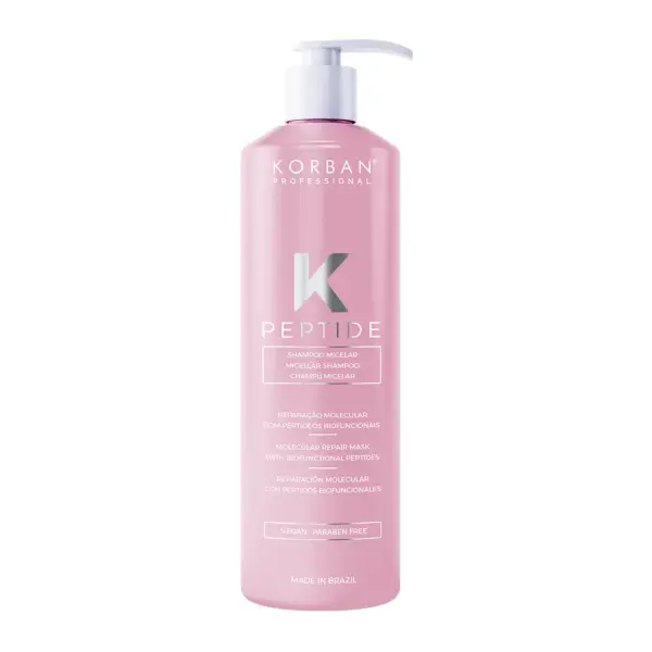 KORBAN K Peptide Shampoo Micelar 450 ml 15.2 oz